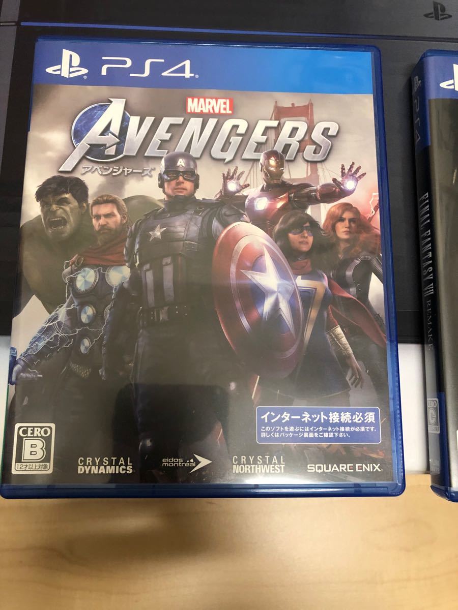 激安人気新品 【美品】PS4 ソフト付き(FF7他) 500GB ジェットブラック