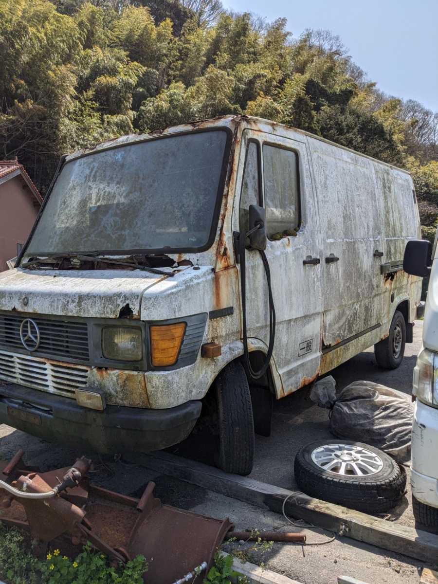  Mercedes * Benz Transporter 208D MT Junk parts taking car immovable car document equipped 