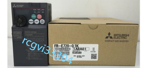新品 MITSUBISHI/三菱電機 FR-E720-0.1K インバーター保証6ヶ月