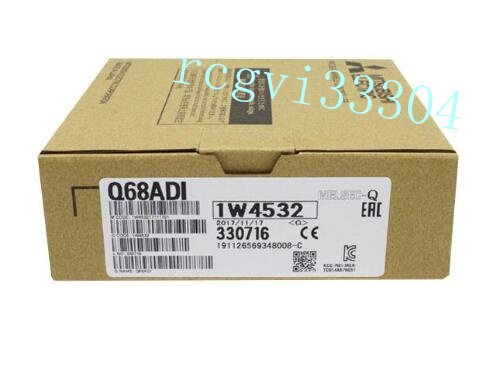 新品 MITSUBISHI/三菱 Q68ADI アナログ入出力ユニット 6ヶ月保証