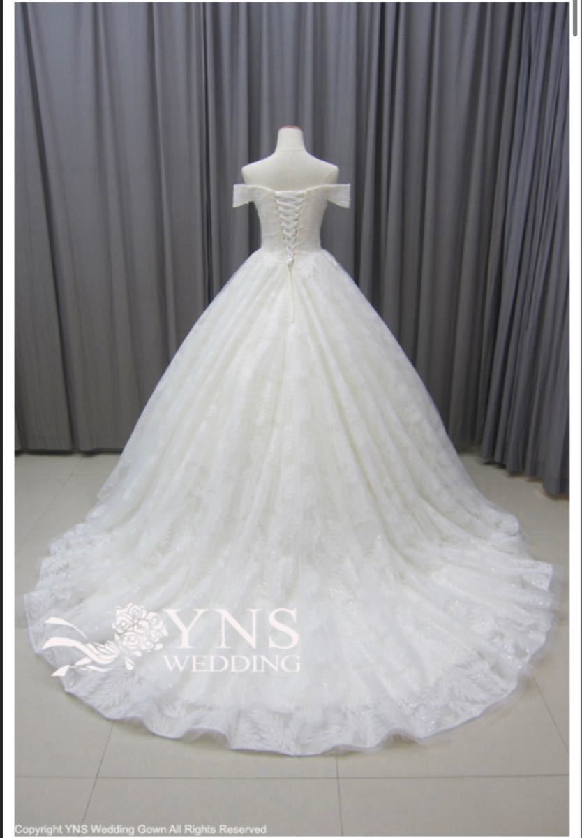 値下げしました】YNS wedding dress ウェディングドレス-