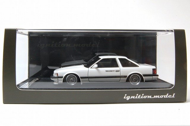 イグニッションモデル 1/43 トヨタ ソアラ 2800GT (Z10) ホワイト 完成