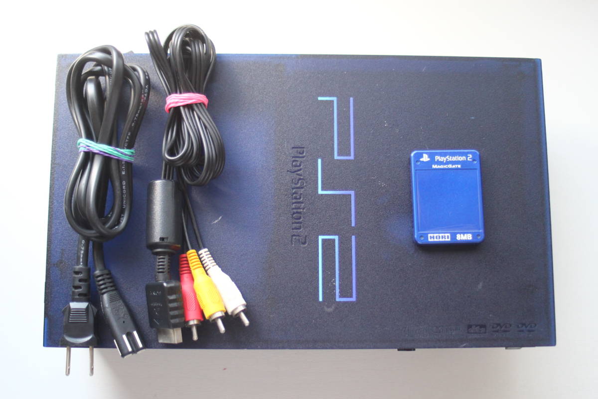PS2本体セット SCPH-50000 MB/NH 電源コード/AVケーブル PS2本体セット SCPH-50000 MB/NH 電源コード/AVケーブル