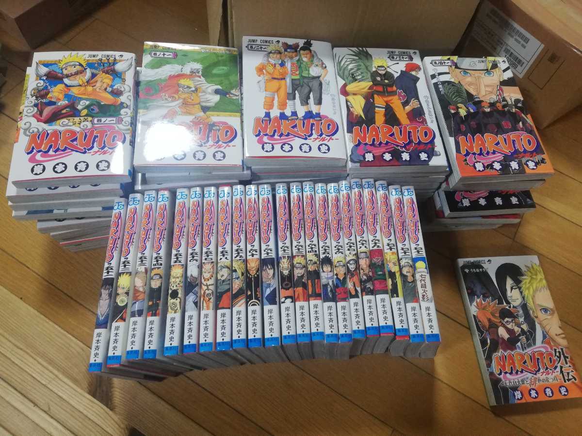 NARUTO ナルト全巻セット+ナルト外伝 岸本斉史 全73冊 bpbd.kendalkab