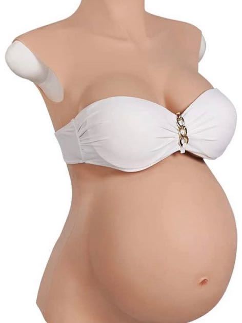 シリコンバスト 人工乳房 Cカップ 妊婦タイプ 妊娠6～7ヶ月仕様 コスプレ 女装 妊婦 マタニティー Yahoo!フリマ（旧）