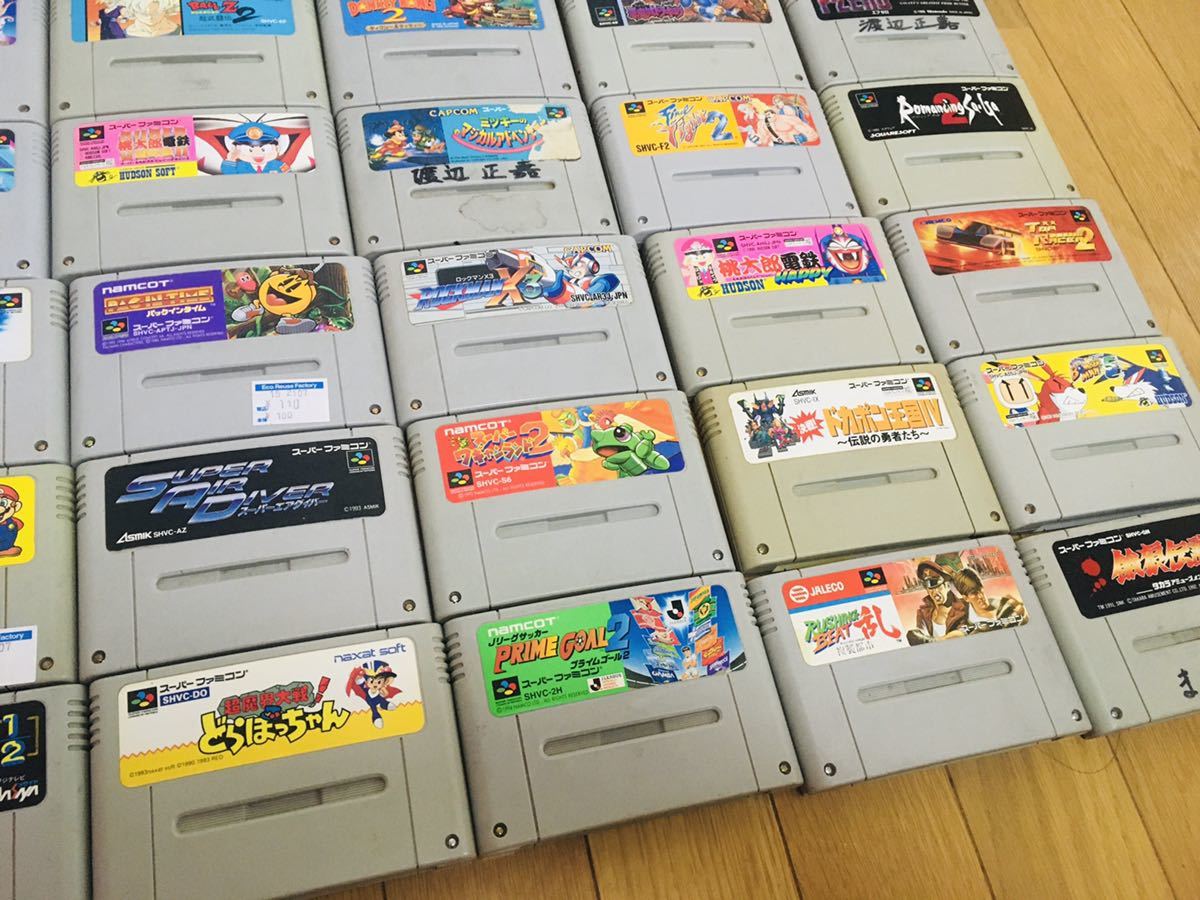 ジャンク 50本 スーパーファミコンソフト スーパーファミコン SFC SNES