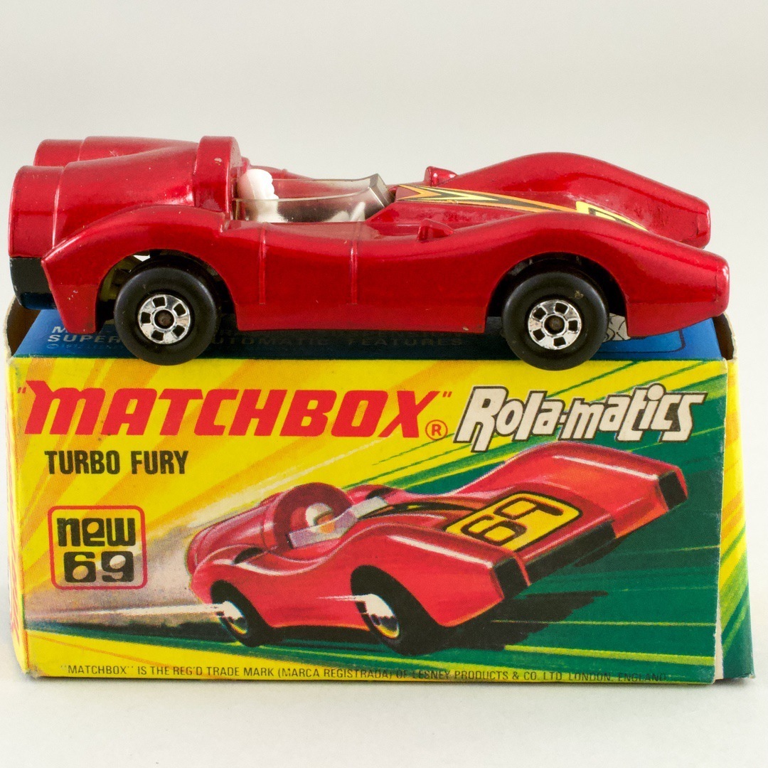 イギリス マッチボックス（matchbox） Rola matics turbo fury 1973 new 69_画像1