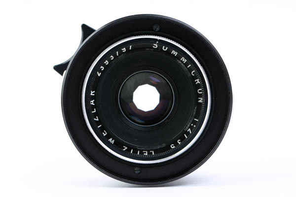 Leica ライカ SUMMICRON ズミクロン カメラレンズ 1:2/35 マニュアルフォーカス 単焦点 一眼レフ LEITZ WETZLAR 専用ケース付き #30940