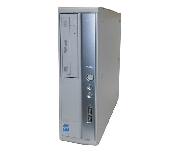 OSなし NEC Mate MK26EB-G (PC-MK26EBZDG) Celeron G1610 2.6GHz 2GB HDDなし DVDマルチ_画像1