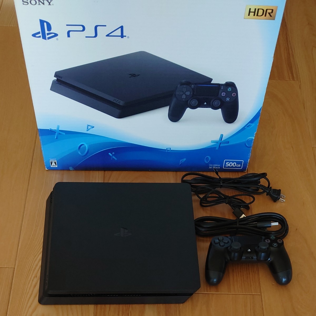 PlayStation®4 ジェット・ブラック 500GB CUH-2200A ZwPXTuOki