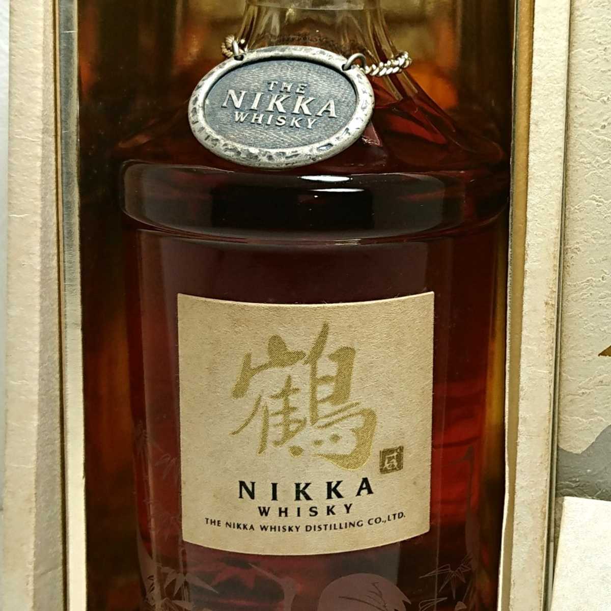NIKKA ニッカ ウイスキー 鶴 スリムボトル 古酒 未開栓 700ml NIKKA ニッカ ウイスキー 鶴 スリムボトル 古酒 未開栓 700ml