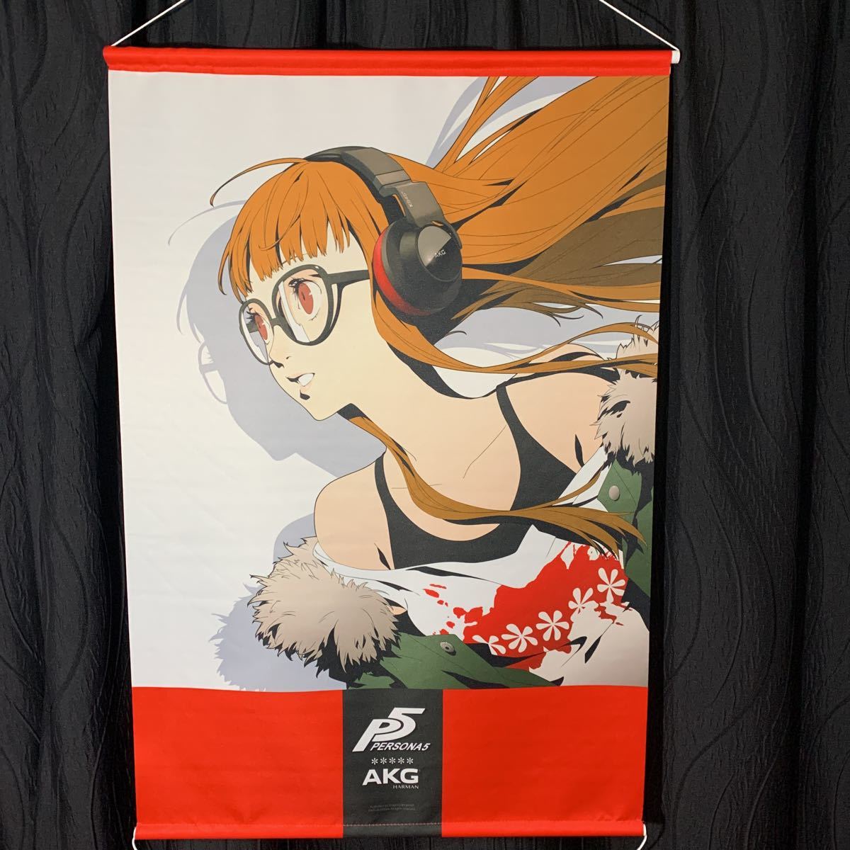 新品未使用】完全受注生産 AKG ペルソナ5コラボ ヘッドフォン 佐倉双葉