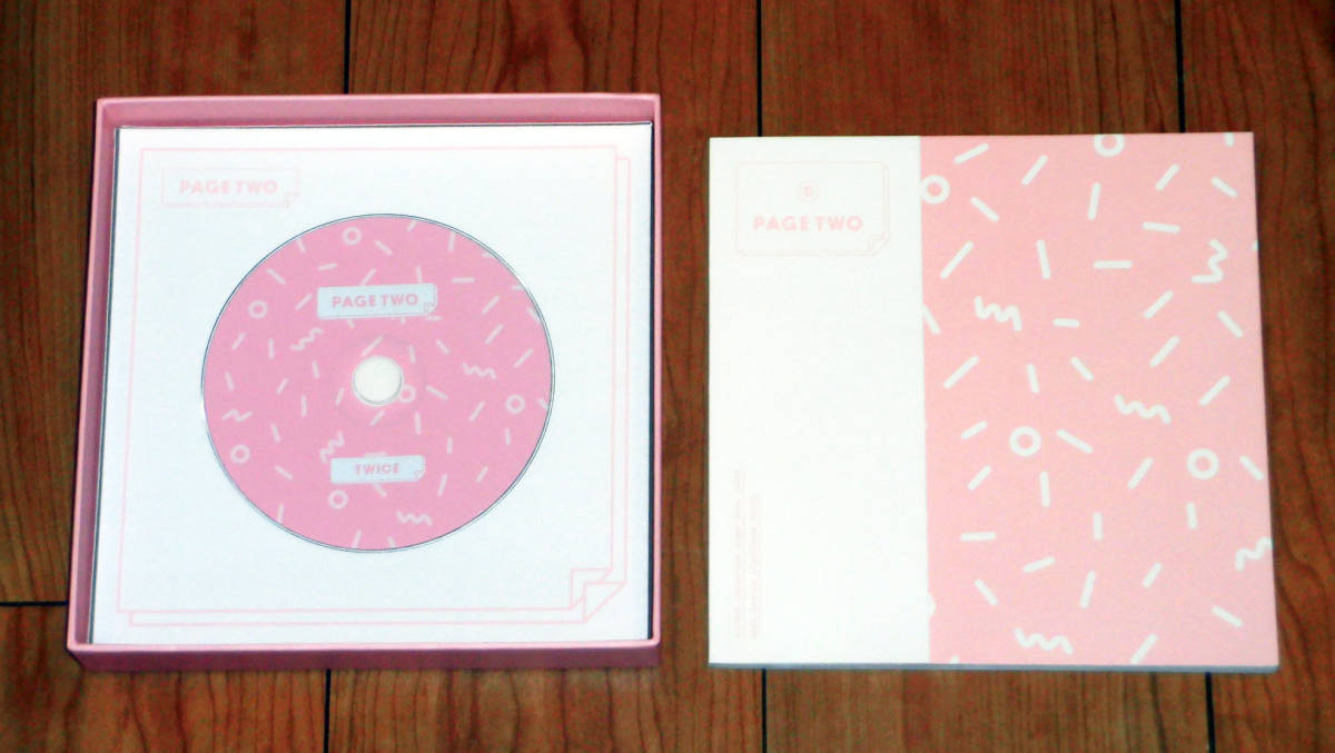 TWICE◆韓国2ndミニアルバム「PAGE TWO」CD (3万枚限定盤) ◆直筆サイン_画像3