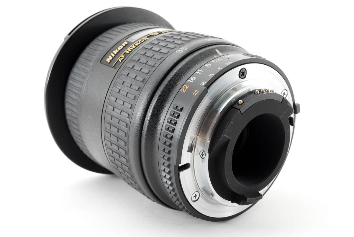 【良品】ニコン Nikon AF NIKKOR 18-35mm f/3.5-4.5 D ED IF ASPH Zoom Lens オートフォーカス 0845_画像4