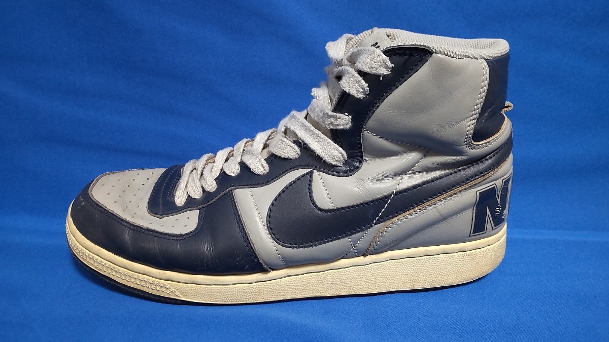 Paypayフリマ Nike ターミネーター ハイ 27cm 03年 復刻 ナイキ Terminator High 紺 グレー 中古品 Paypayフリマ Nike ターミネーター ハイ 27cm 03年 復刻 ナイキ Terminator High 紺 グレー 中古品