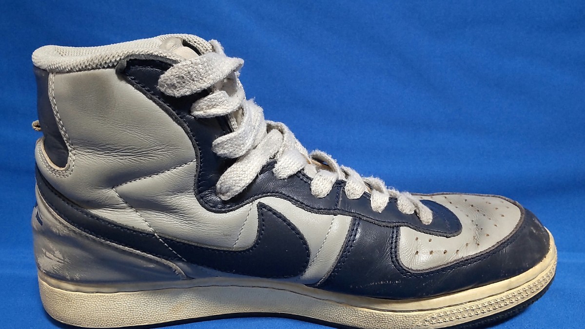 Paypayフリマ Nike ターミネーター ハイ 27cm 03年 復刻 ナイキ Terminator High 紺 グレー 中古品 Paypayフリマ Nike ターミネーター ハイ 27cm 03年 復刻 ナイキ Terminator High 紺 グレー 中古品