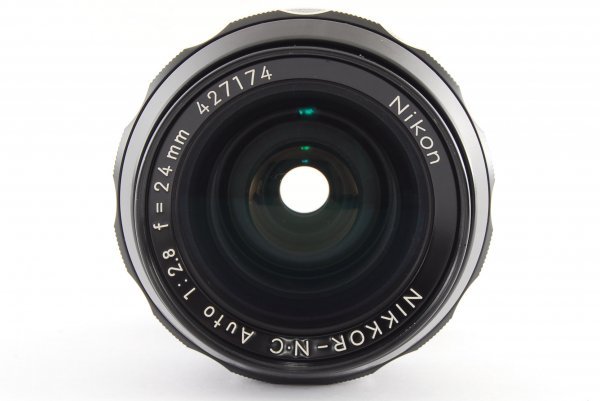 10606★ 美品 ★ ニコン Nikon Nikkor-N・C Auto 24mm F2.8_画像3
