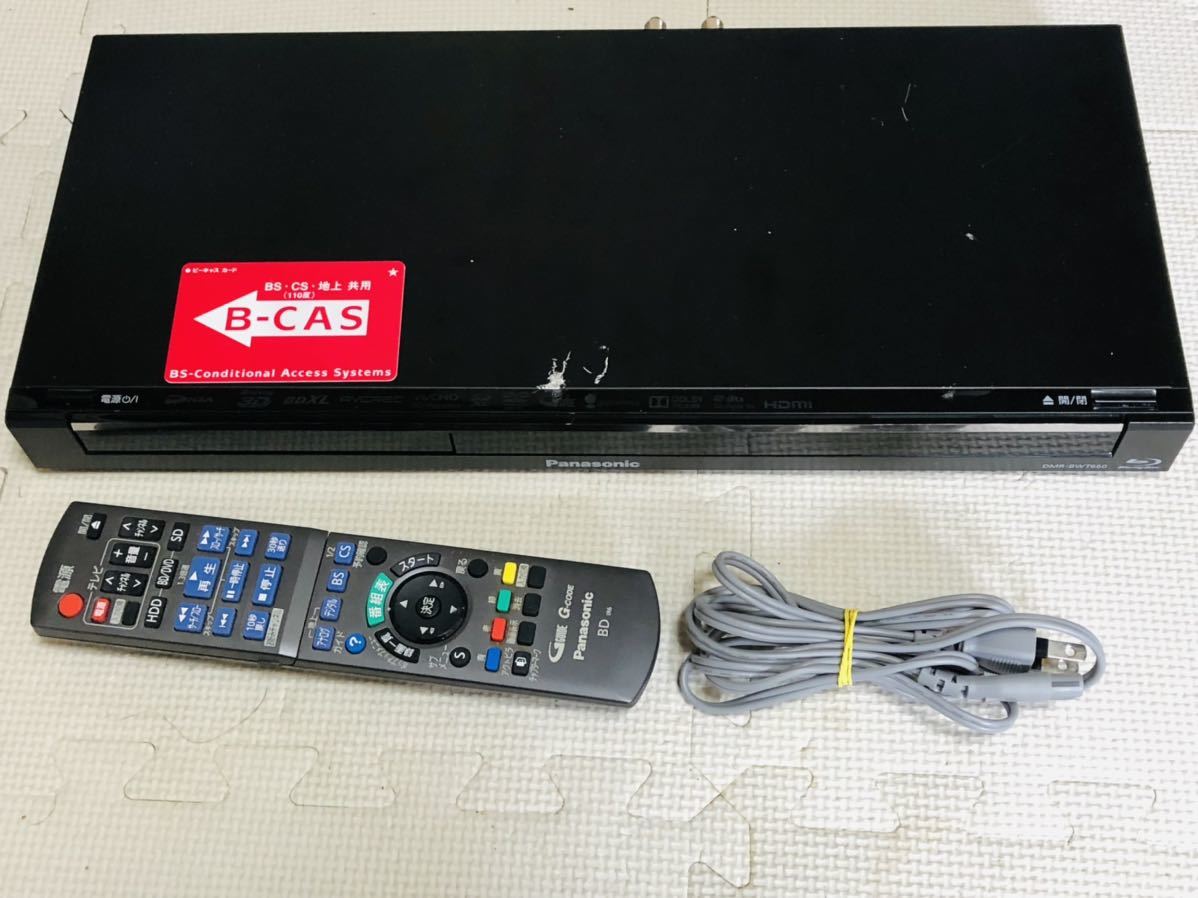 売り値下  DMR-BWT660 ブルーレイディスクレコーダー Panasonic ブルーレイレコーダー