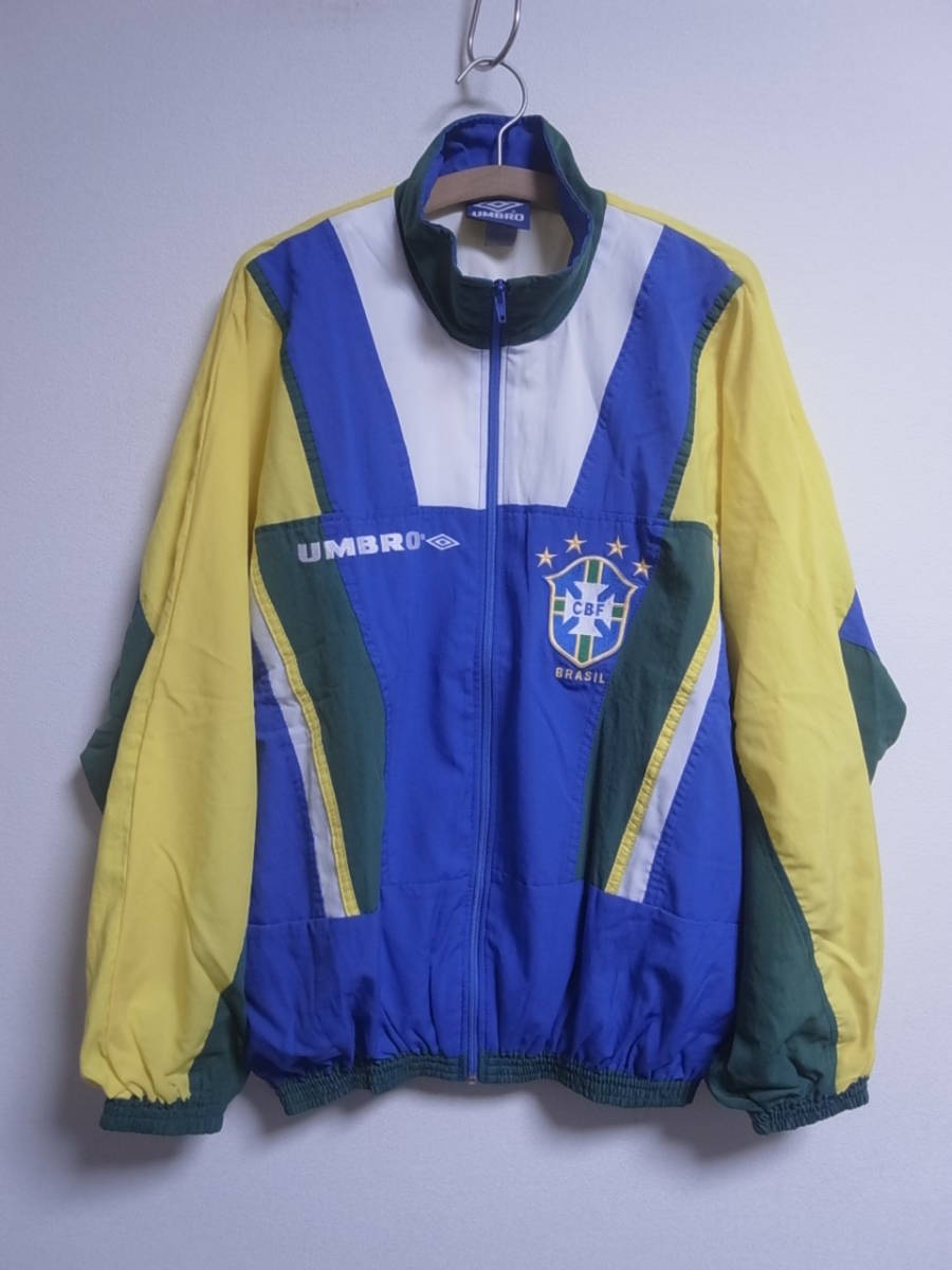 濃いピンク系統 90s umbro フットボールコート ブラジル代表 - 通販