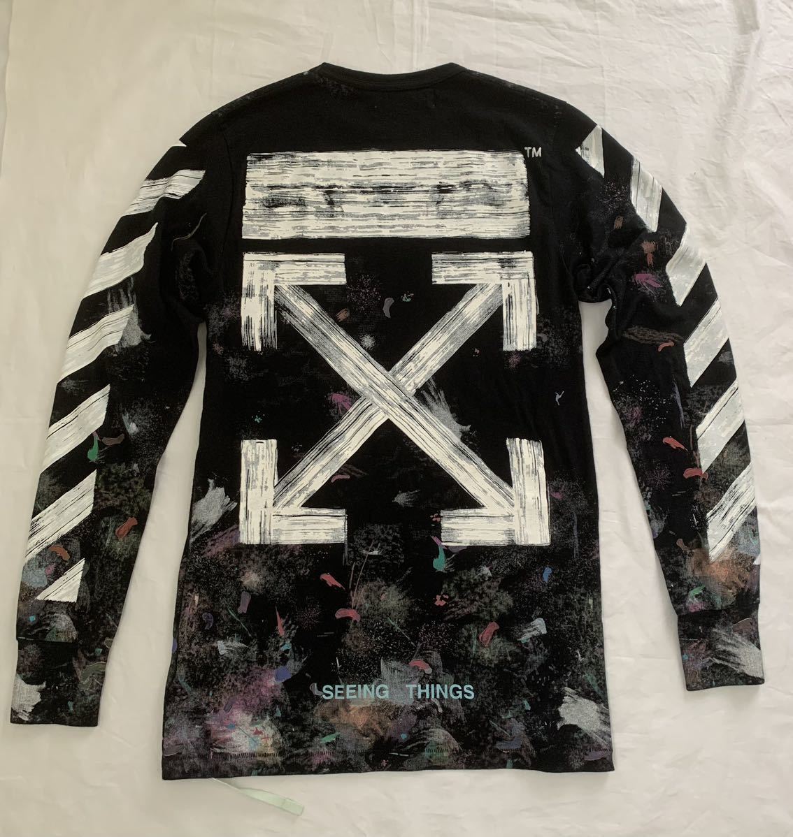 安い最新作】 オフホワイトギャラクシー OFF WHITE GALAXY ロングT