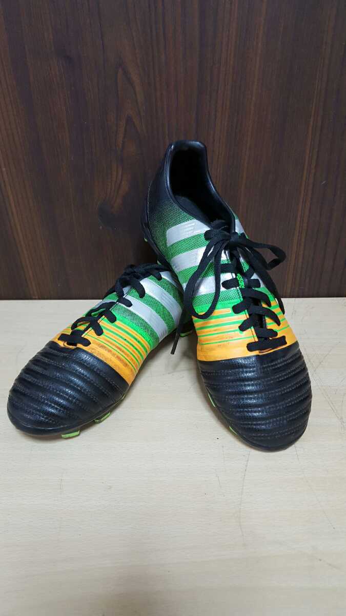 S91 adidas nitrocharge 3.0 スパイクシューズ　M29918 サッカースパイク　23.5cm　全国送料一510律円 札幌発☆_画像1