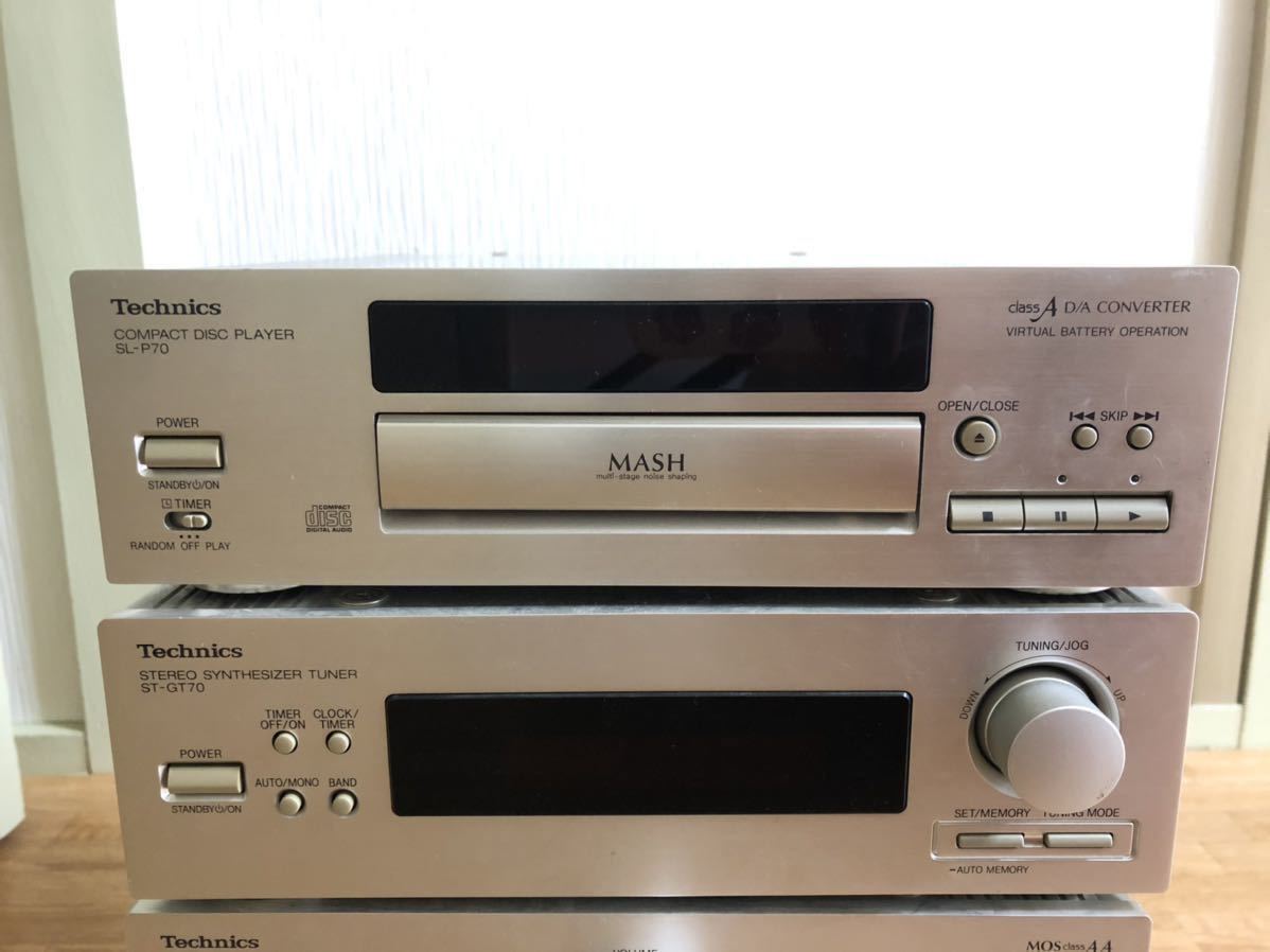 Technics ST-GT70/SU-A70/SL-P70 オーディオ機器-