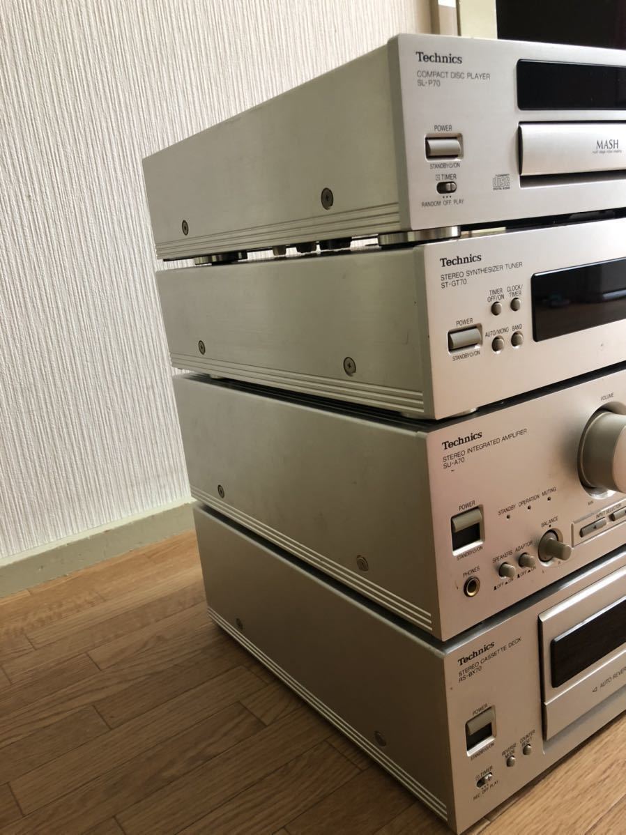 Technics ST-GT70/SU-A70/SL-P70 オーディオ機器-