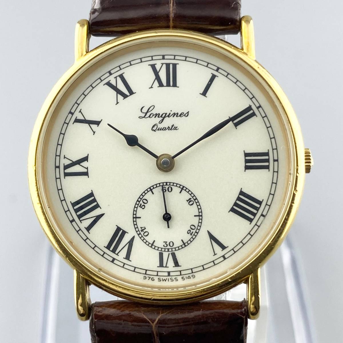1円〜】LONGINES ロンジンメンズ腕時計スモセコ150周年記念モデル
