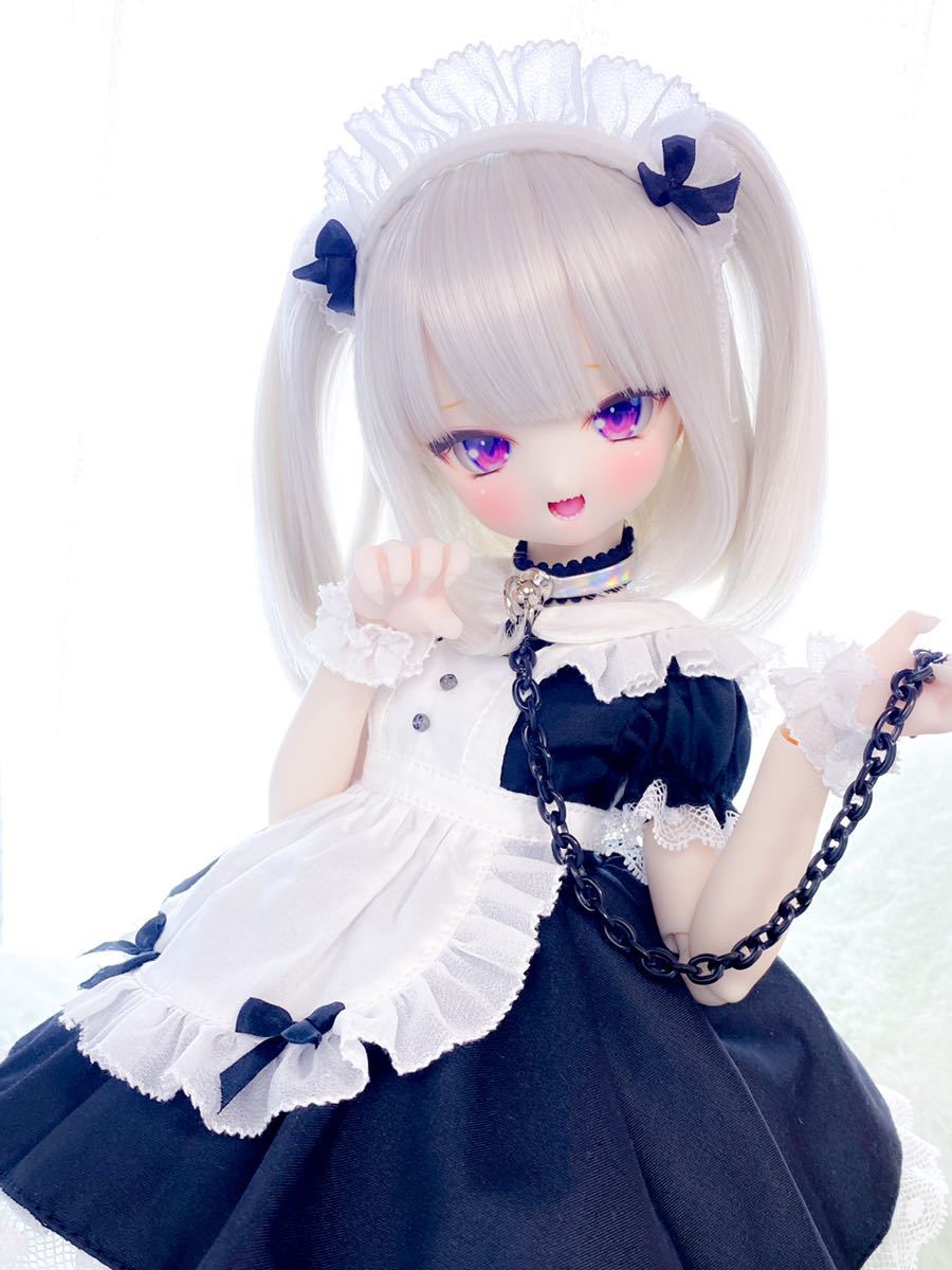 【ぽこあどおる】ソフビ盛り (アイ付き)DDH-01 セミホワイト肌 カスタムヘッド　ＭＤＤ　ドルフィードリーム　BJD ドール　球体関節_画像2