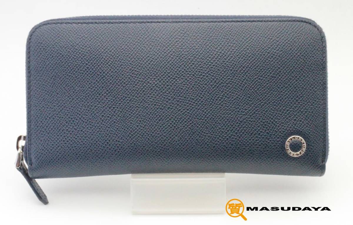 ◇◇【超美品】BVLGARI ブルガリブルガリ マン ジップ ラウンド