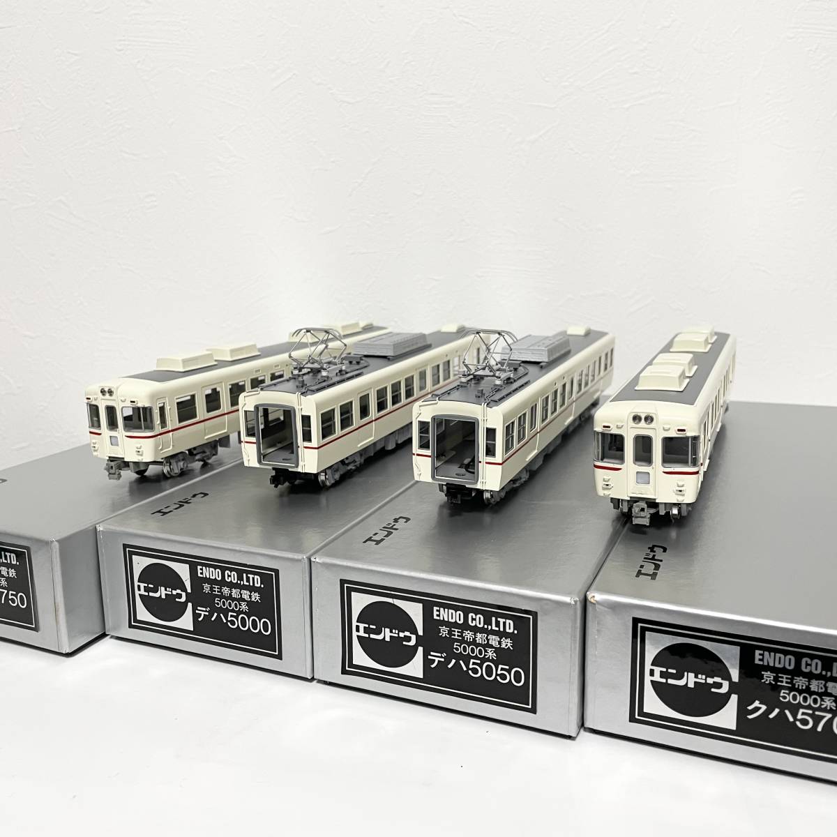 Yahoo!オークション - HO エンドウ 京王5000系 4輌 C Yahoo!オークション - HO エンドウ 京王5000系 4輌 C