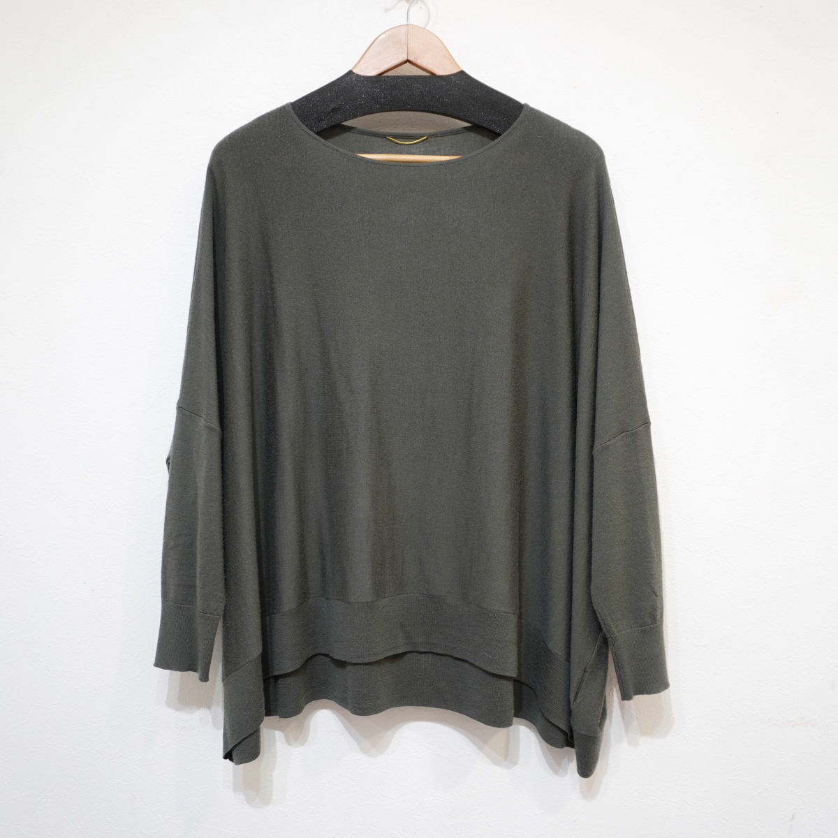 公式 L'Appartement 【20-080-560-0024】B/N Wool Volume Knit ウール