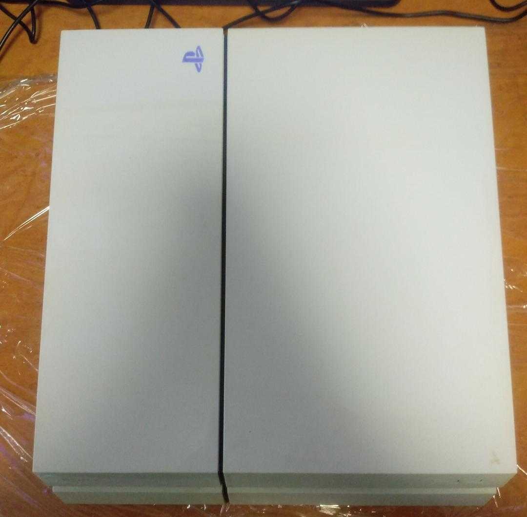 PS4 本体 CUH-1100AB02 ホワイト 送料無料 動作確認初期化済み 封印シールあり/ SONY PlayStation4 プレステ4 不具合 説明文必読 即決設定 