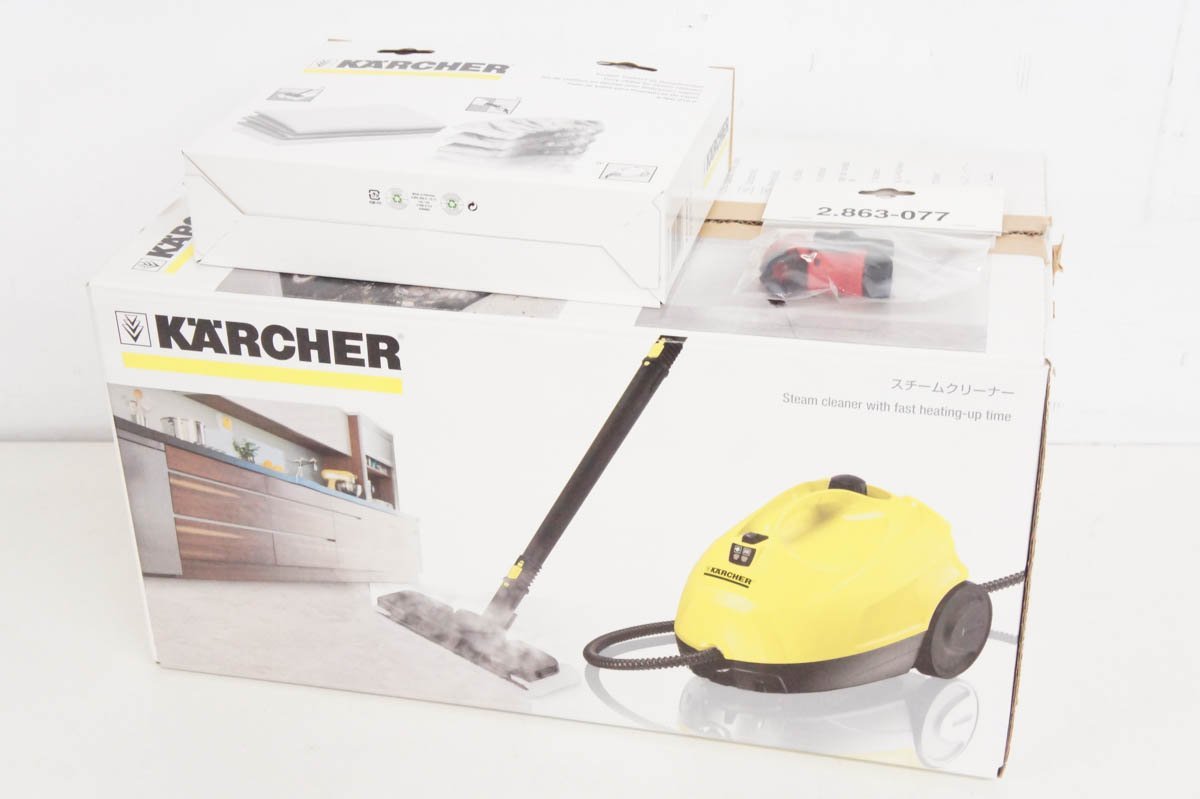 未使用 KARCHER ケルヒャー スチームクリーナー SC1000 PLUS_画像1