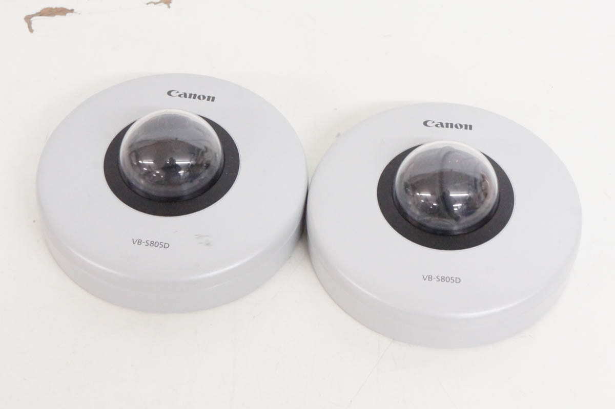 7 present condition sale CANON Canon network camera VB-S805D 2 pcs 