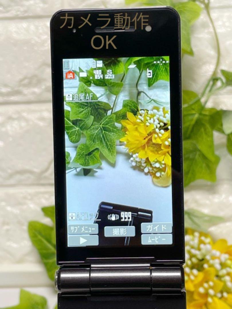 ✩新品 未使用 ガラケー Panasonic P-01H ダークメタル 即決! ☆送料無料☆ 美品 docomo ケータイ P-01H ☆ダーク