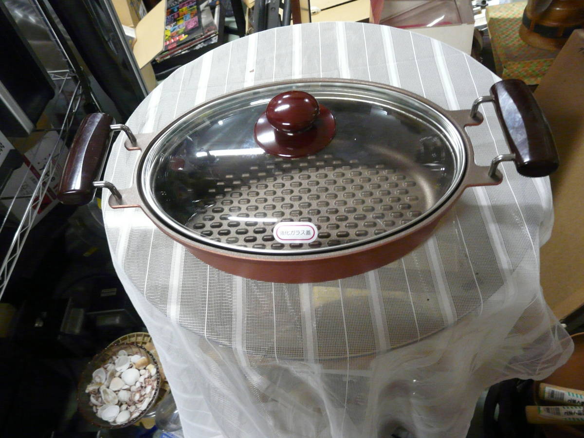 銅の両手鍋、鍋、調理器の画像8