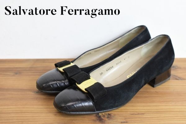 人気商品の サルヴァトーレフェラガモ Ferragamo Salvatore 美品 A2223