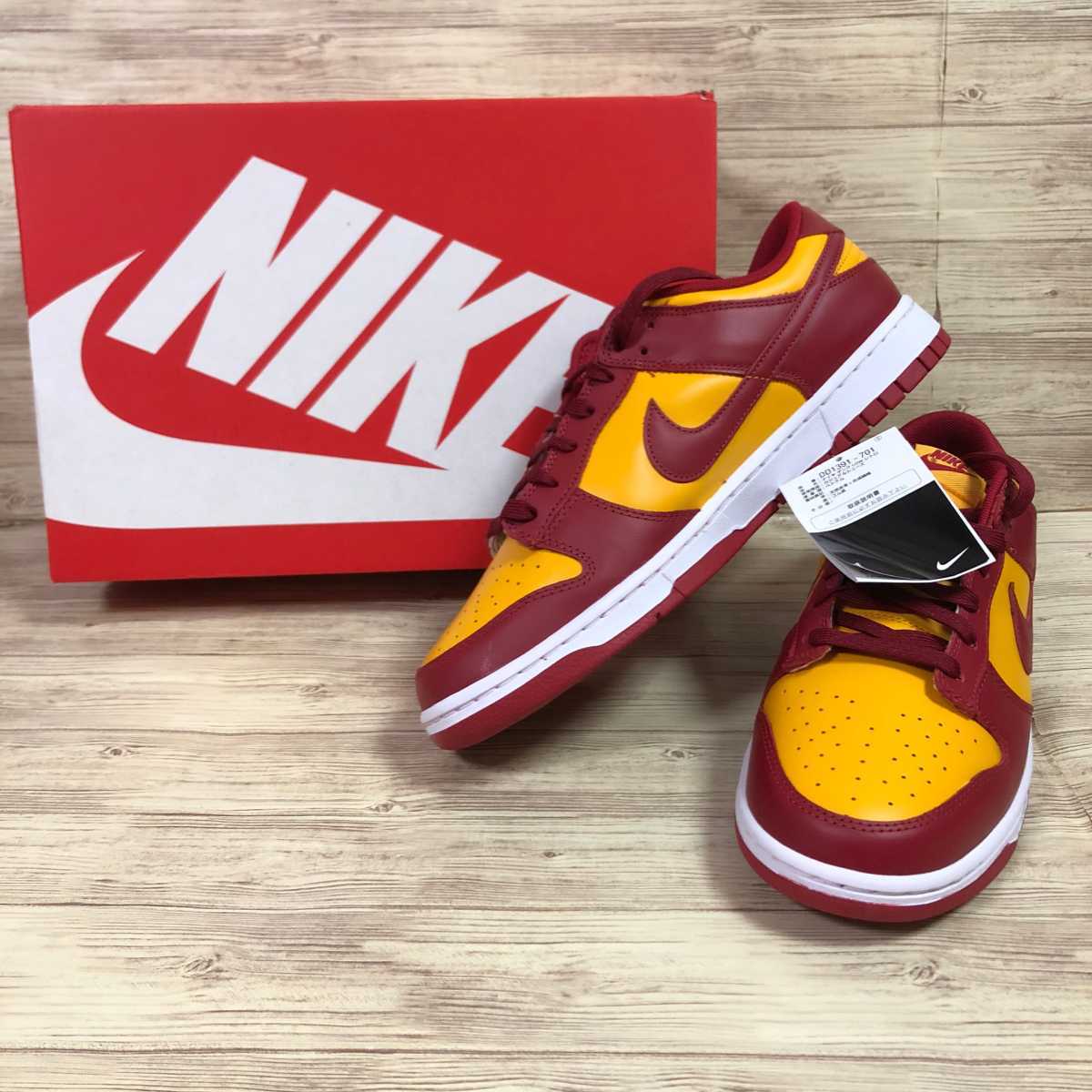 1円29cm 絶版新品未使用ABC-MART購入正規品NIKE DUNK LOW RETRO