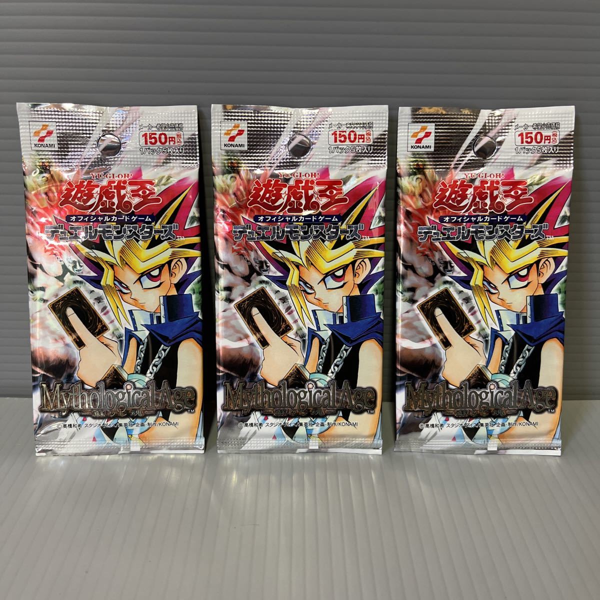 ①希少!遊戯王 デュエルモンスターズ Mythological Age 蘇りし魂 3
