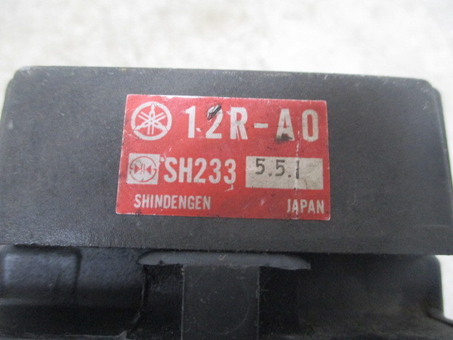 A4D14 ヤマハ XS250SP レギュレーター バッテリーケース付 E BHN_画像8