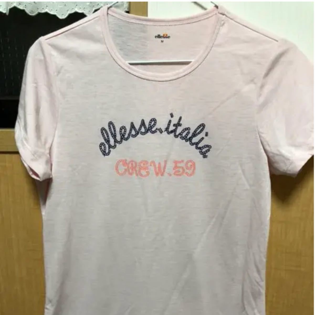 新品同様 ellesse エレッセ  Tシャツ ピンク M