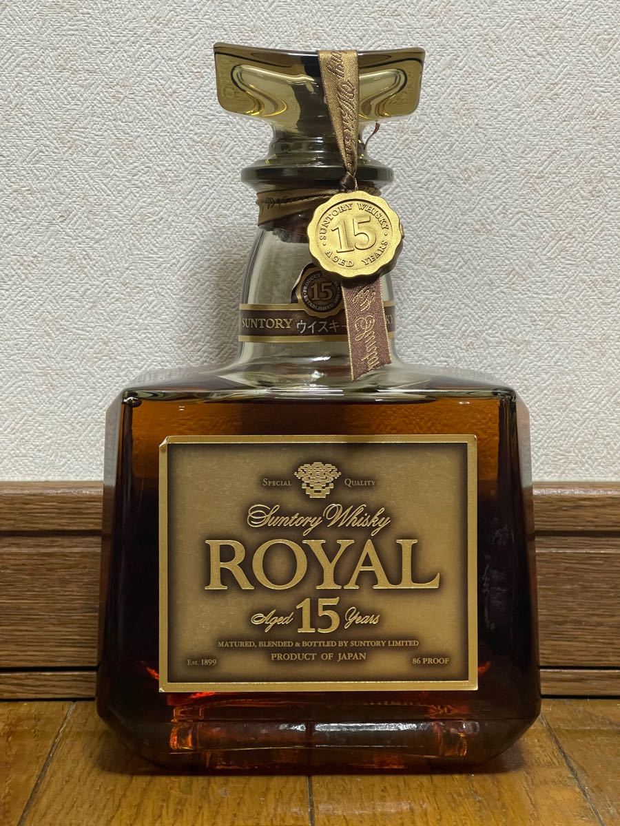 ★古酒☆ サントリー ローヤル 15年 ゴールドラベル 750ml 43% ☆ SUNTORY WHISKY ROYAL 送料無料