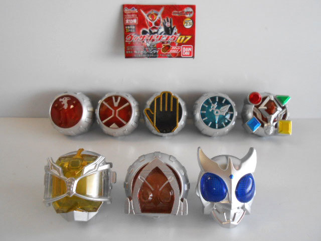 ♯Jbe25DH仮面ライダーウィザードリング07人気8種400クウガ連動:♂BANDAIバンダイ♀400円〓013762_b