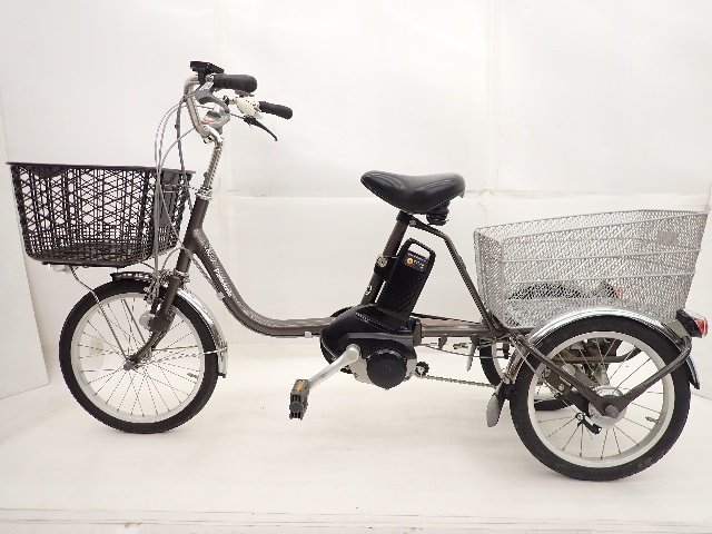 Panasonic electric assist 3 wheel bicycle BE-ELR83N front 18 type / after 16 type interior 3 step shifting gears Panasonic v 65AFA-1