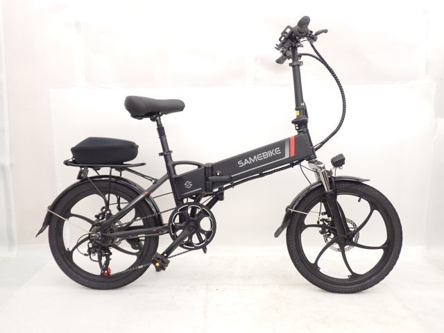 [ хорошая вещь ]SamewayGroup SAMEBIKE складной электрический assist имеется велосипед e-bike 20LVXD30-II подседельная сумка / держатель / с зарядным устройством * 65EEF-1