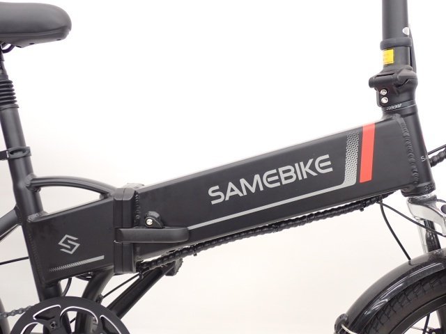[ хорошая вещь ]SamewayGroup SAMEBIKE складной электрический assist имеется велосипед e-bike 20LVXD30-II подседельная сумка / держатель / с зарядным устройством * 65EEF-1