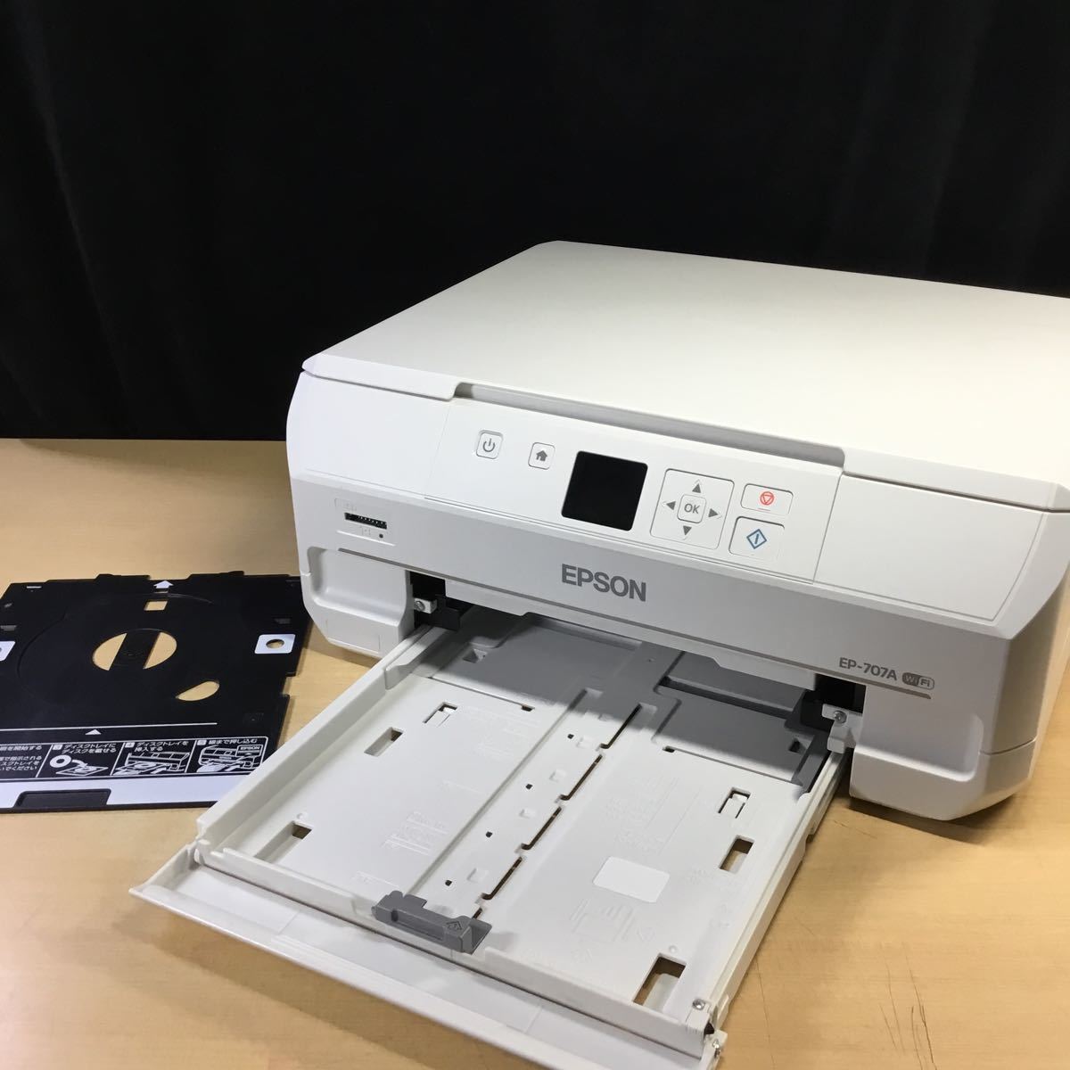 050984) EPSON EP-707A インクジェットプリンタ 複合機 テスト 050984) EPSON EP-707A インクジェットプリンタ 複合機 テスト