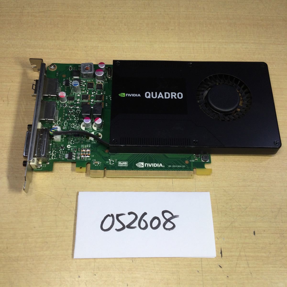 052608) NVIDIA Quadro K2200 4GB グラフィックボード 品 bpbd
