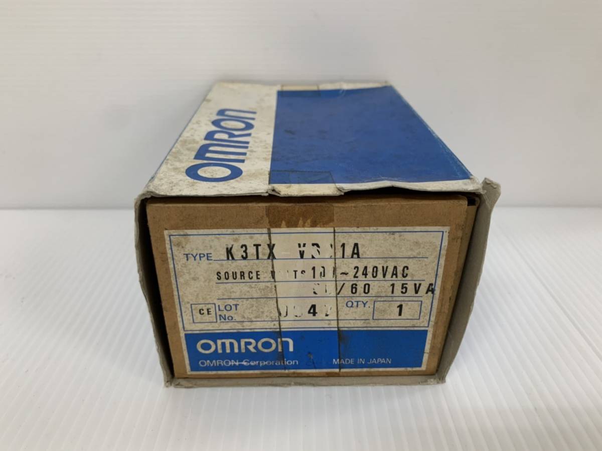 (jt05)omron【K3TX-VD21A-L1】digital panel meter 中古ジャンク品　写真が全て_画像10